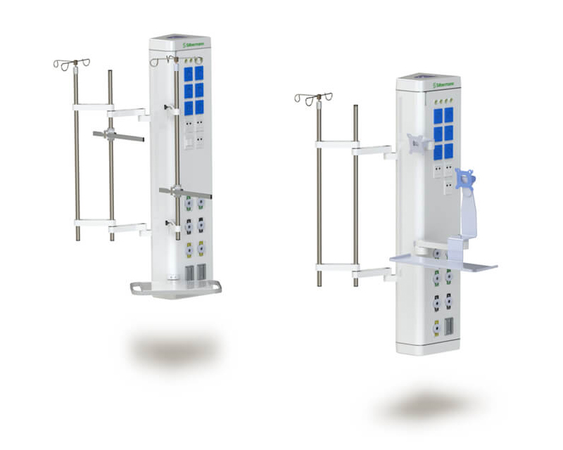 Compact Power Column for Critical Care Unit