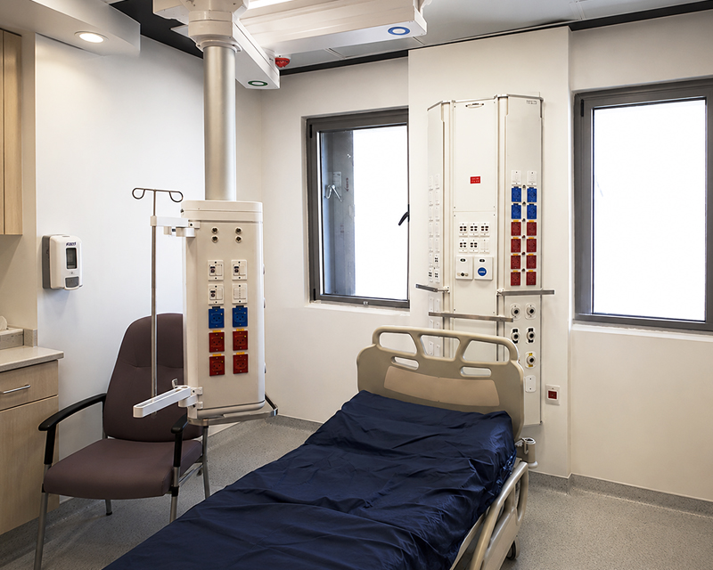 Power Column for Critical Care Unit